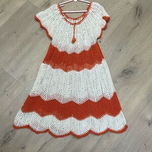 Vintage crochet dress